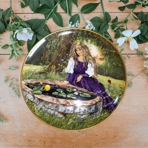 NEW Decorative Plate - The Frog Prince | Der Froschkönig | AK Kaiser Porcelain